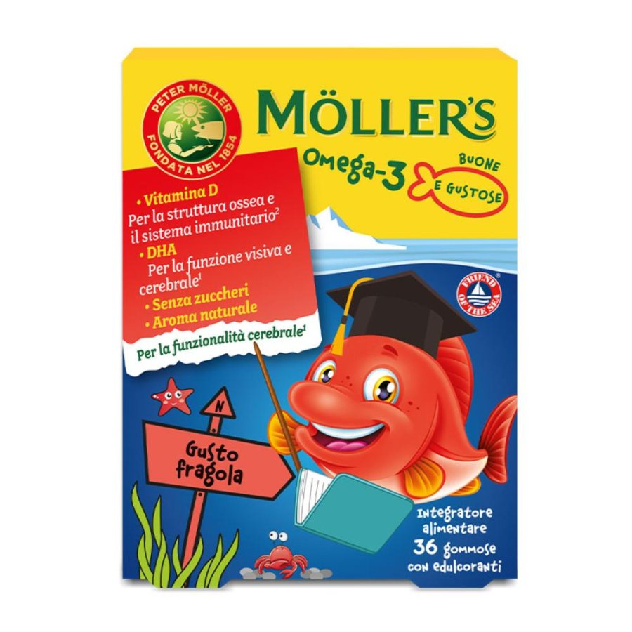 Moller's Omega 3 Jelly 36gomm