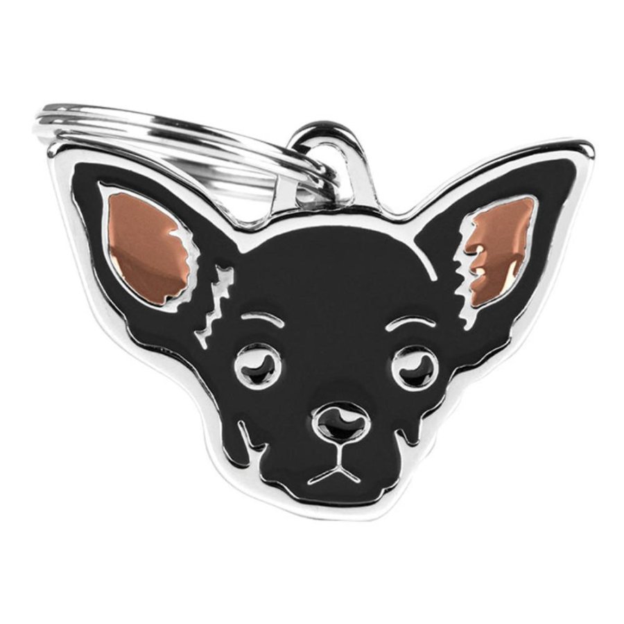 MY FAMILY MEDAGLIETTA CHIHUAHUA NERO (REF. MF23NBLACK)