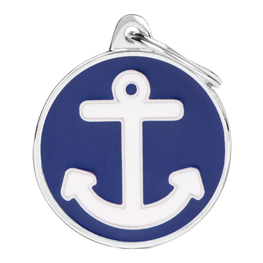 MY FAMILY MEDAGLIETTA CERCHIO (L) ANCORA (REF. CH17ANCHOR)