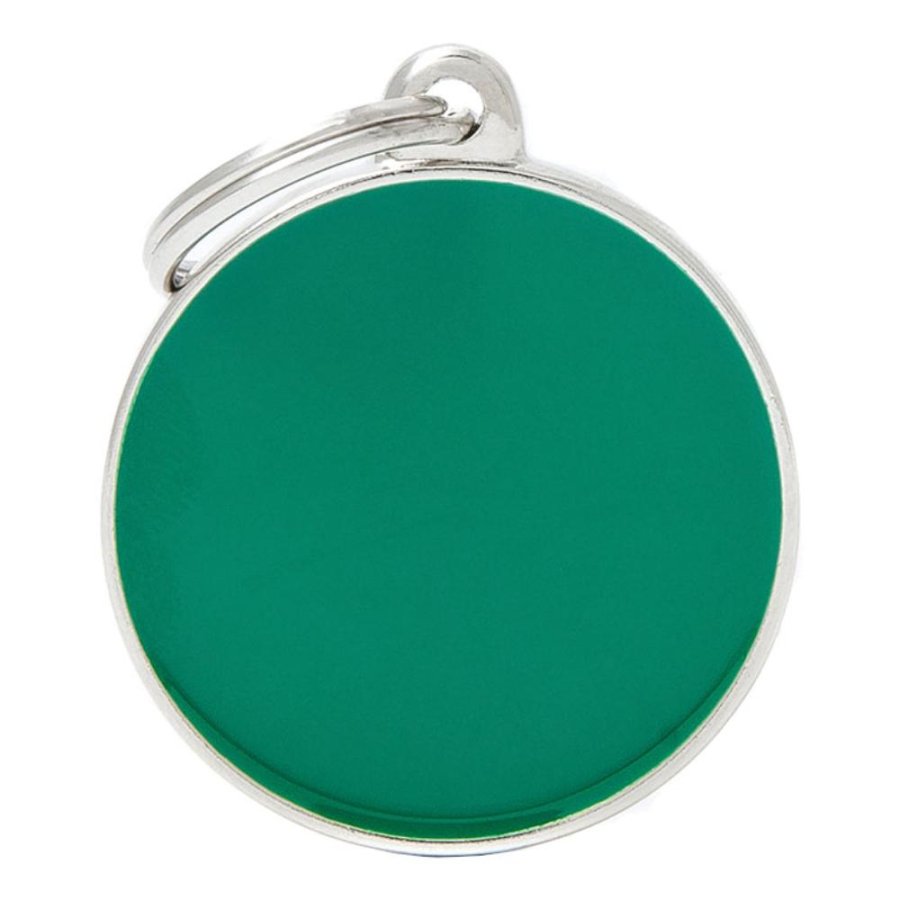 MY FAMILY MEDAGLIETTA CERCHIO (L) VERDE (REF. BH24)