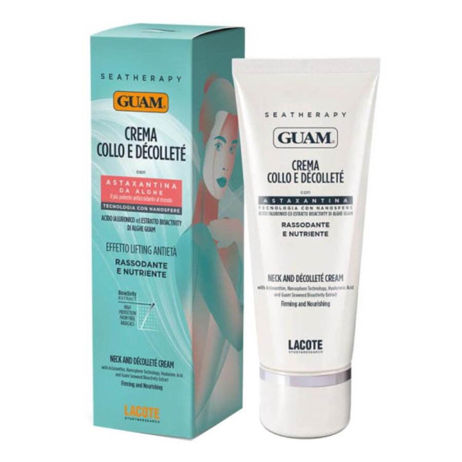 Guam SeaTherapy Crema Collo D&eacute;collet&eacute; Rassodante, 75 ml