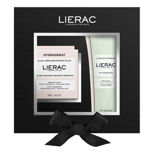 Lierac Hydragenist Cofanetto Gel Crema 50ml + Maschera Esfoliante 75ml