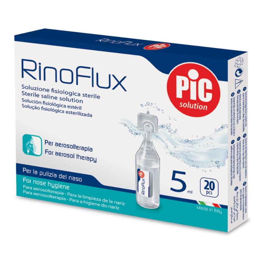 Rinoflux+ Sol Isoton 5ml 50pz