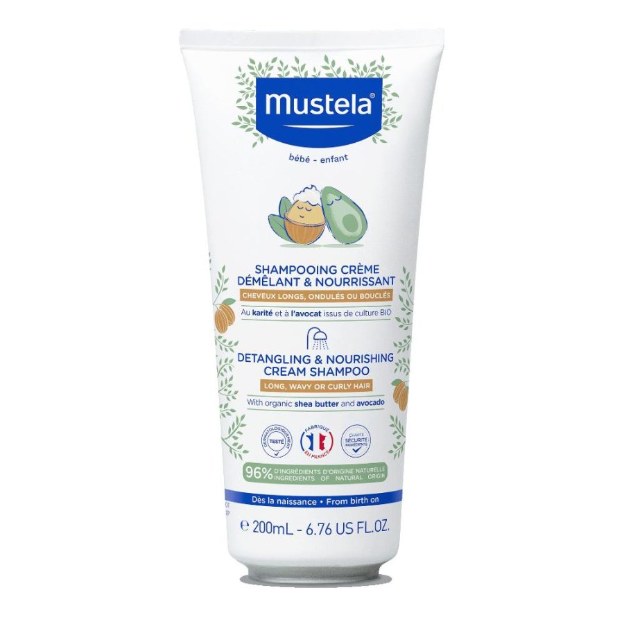 Mustela Shampoo Nutriente e Districante, 200 ml