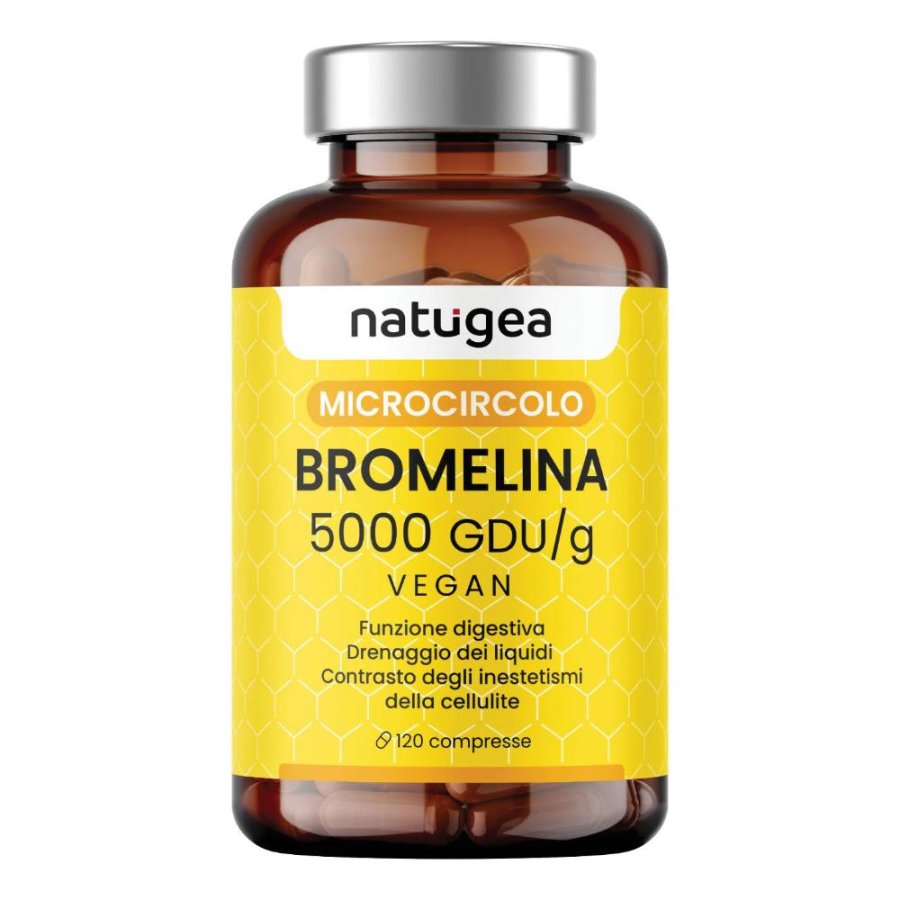 NATUGEA BROMELINA 5000 120Cpr NATUGEA BROMELINA 5000 120Cpr