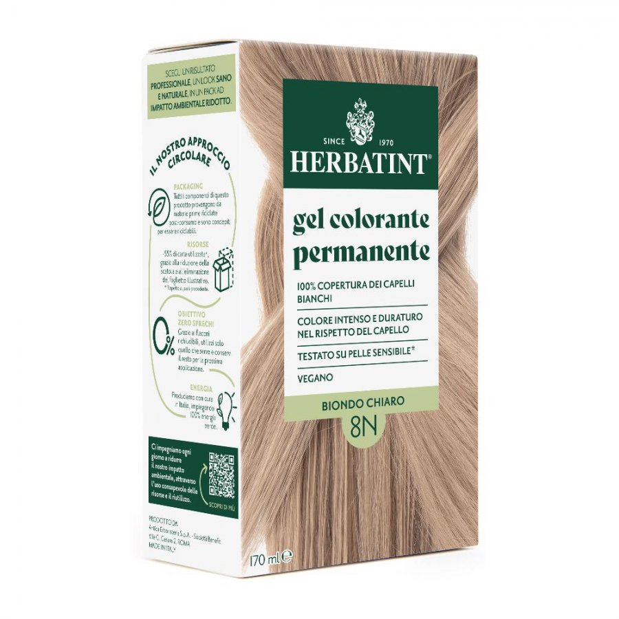 Herbatint 8n Biondo Chi 170ml