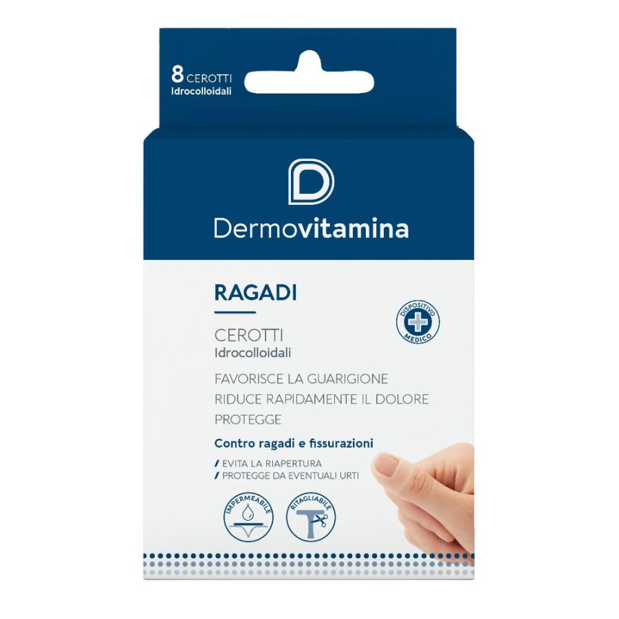 Dermovitamina Ragadi - Cerotti Ragadi e Fissurazioni, 8 cerotti
