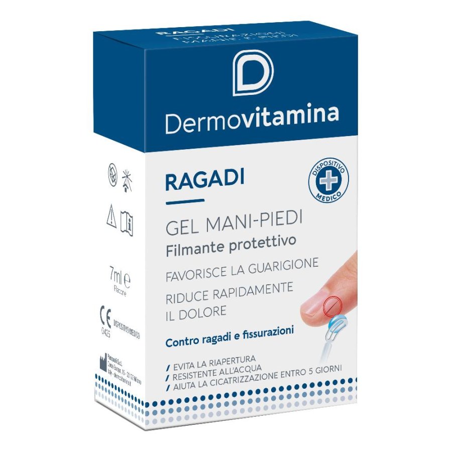 Dermovitamina Ragadi Gel Mani e Piedi 7 ml