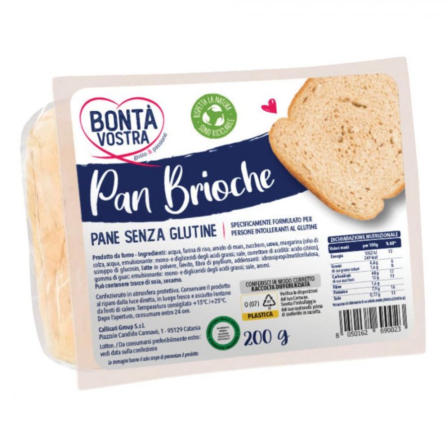 BONTA'VOSTRA Pane Brioche 200g