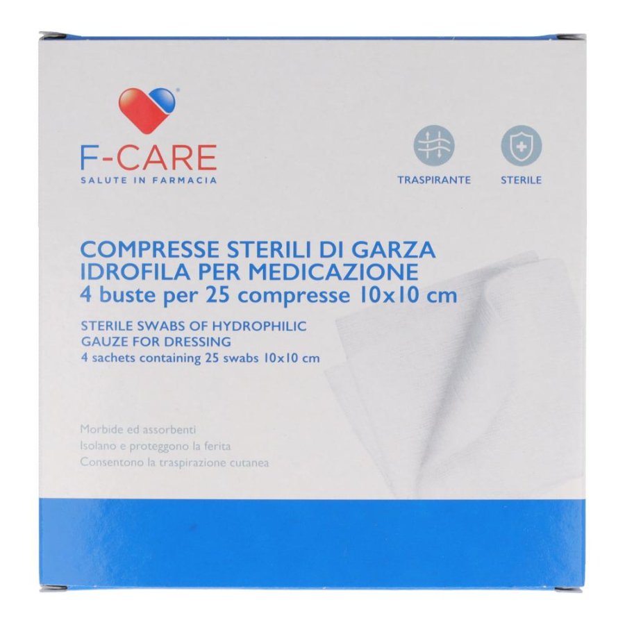 GARZA F CARE COT12/8 10X10 100 GARZA F CARE COT12/8 10X10 100