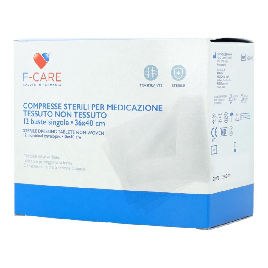 GARZA F CARE TNT 36X40CM 12PZ GARZA F CARE TNT 36X40CM 12PZ