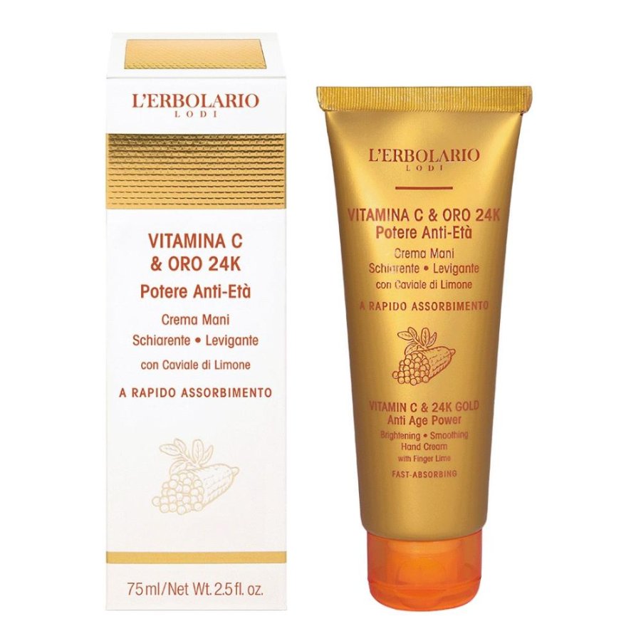 Vitamina C&oro 24k Crema Mani
