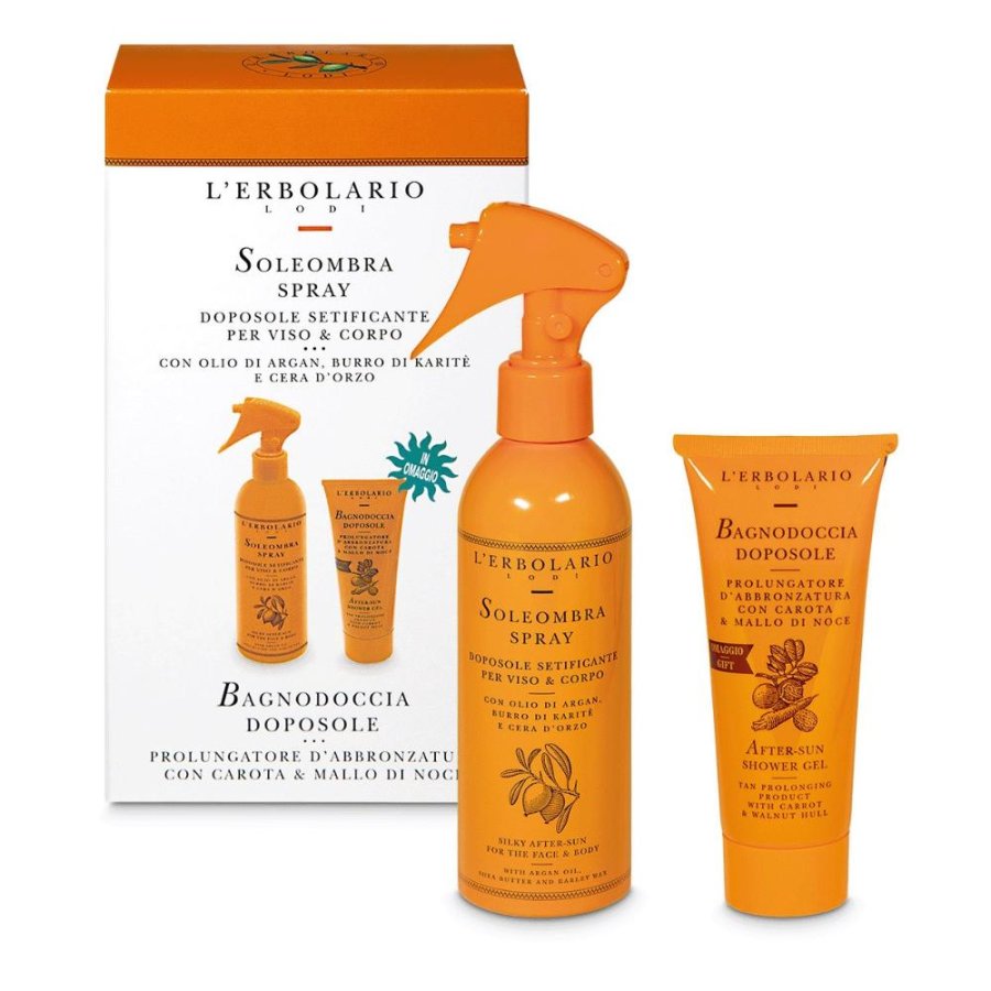 L&rsquo;Erbolario Soleombra Spray 200 ml&nbsp;+&nbsp;Bagnodoccia Doposole 100 ml