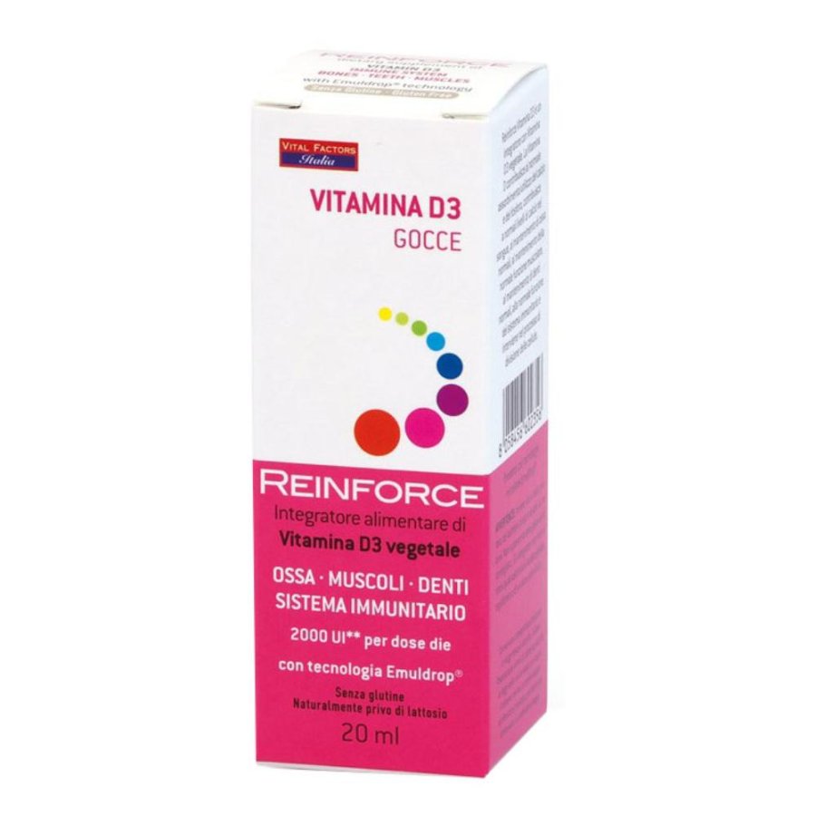REINFORCE VITAMINA D3 GTT 20ML