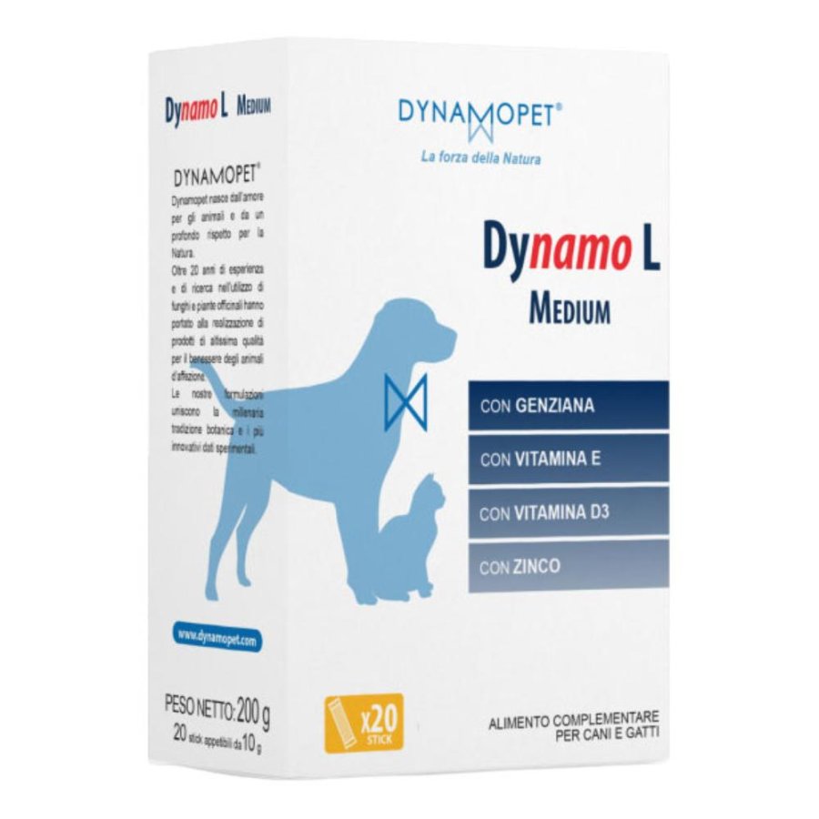 DynamoPet Dynamo L Medium, 20 Stick Gel