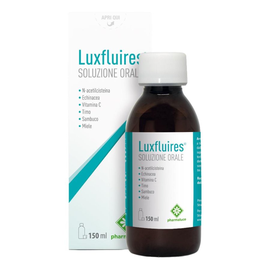LUXFLUIRES SOLUZIONE ORAL150ML LUXFLUIRES SOLUZIONE ORAL150ML