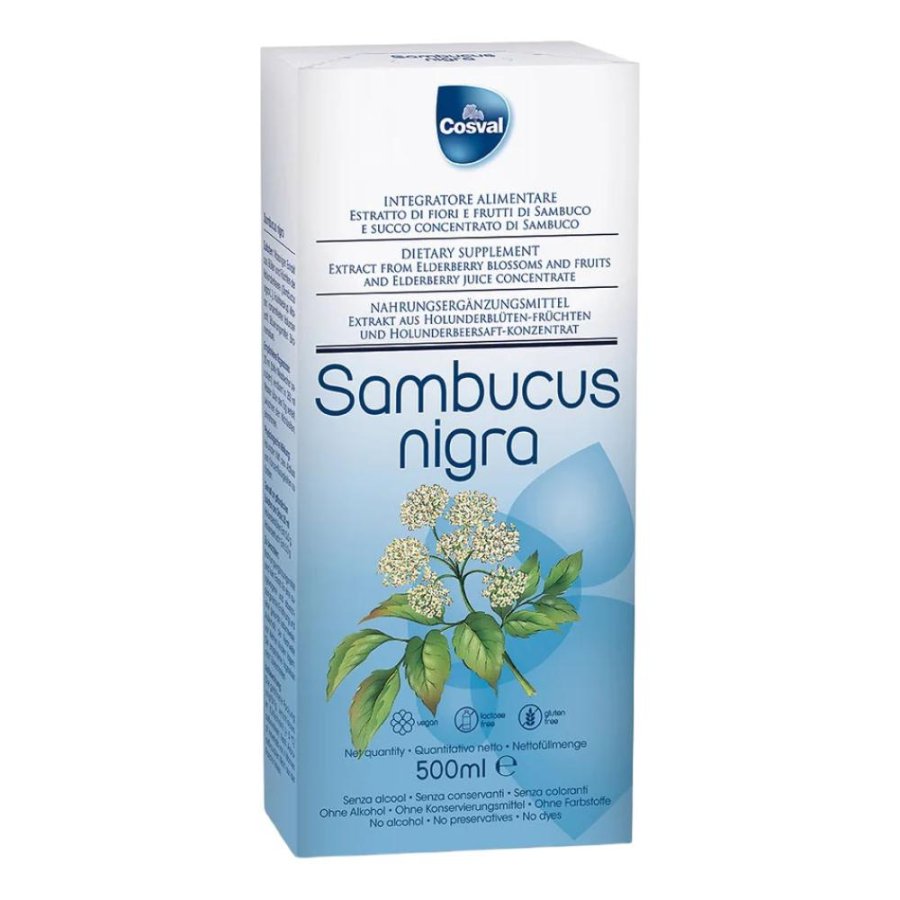 SAMBUCUS NIGRA 500ML COSVAL SAMBUCUS NIGRA 500ML COSVAL