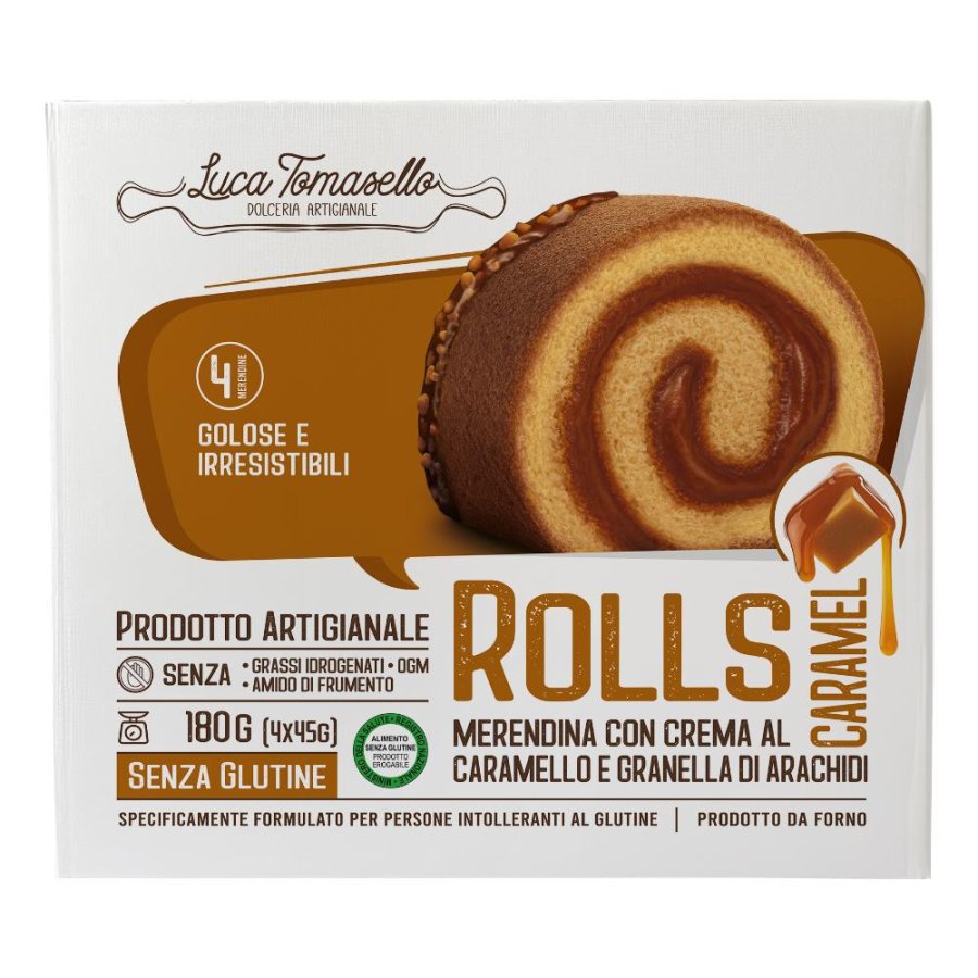 L TOMASELLO Rolls Caramel 180g L TOMASELLO Rolls Caramel 180g