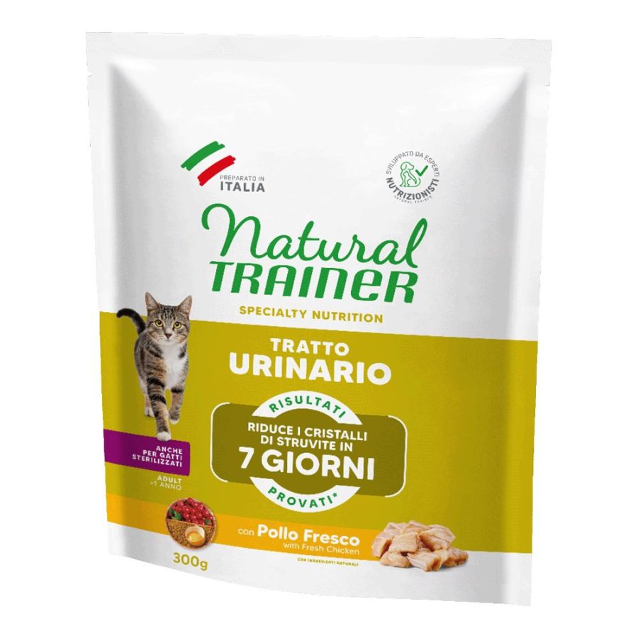 TRAINER NATURAL GATTO URINARY ADULT POLLO 300GR