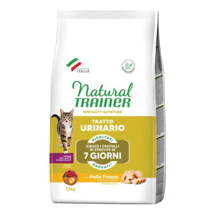 TRAINER NATURAL GATTO URINARY ADULT POLLO 1,5KG