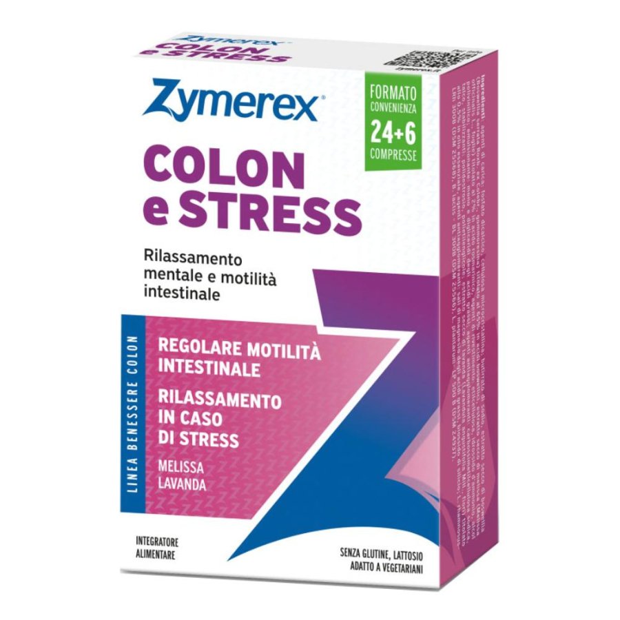 ZYMEREX COLON E STRESS 30CPR NF