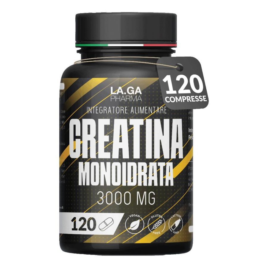 Creatina Monoidrata 3000 mg, 120 compresse Creatina Monoidrata 3000 mg, 120 compresse
