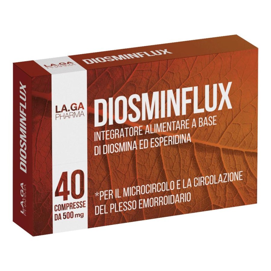 DIOSMINFLUX, 40 compresse DIOSMINFLUX, 40 compresse