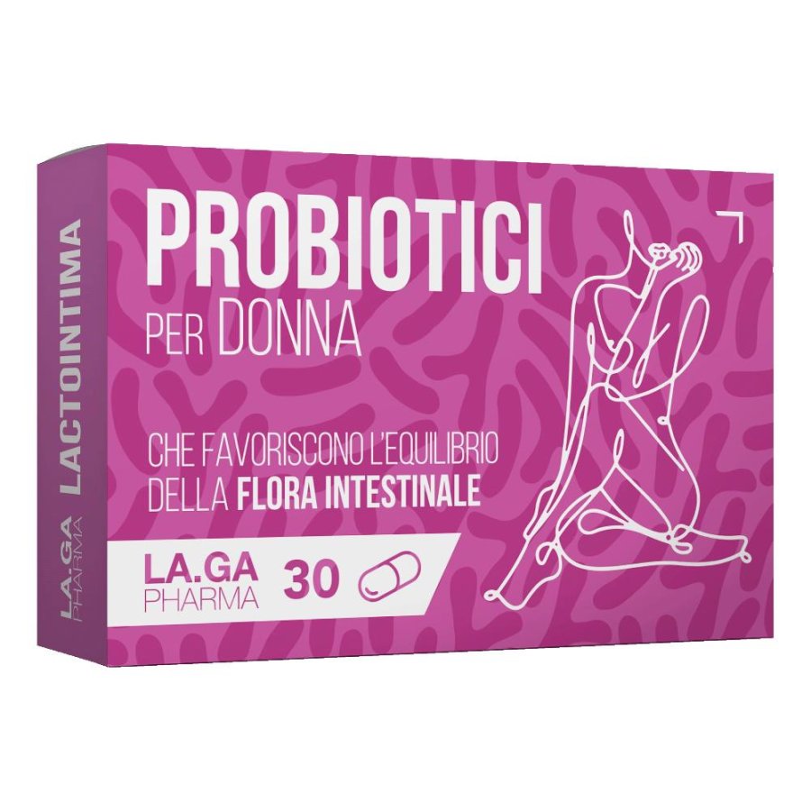 LactoIntima Probiotici Donna, 30 Capsule LactoIntima Probiotici Donna, 30 Capsule