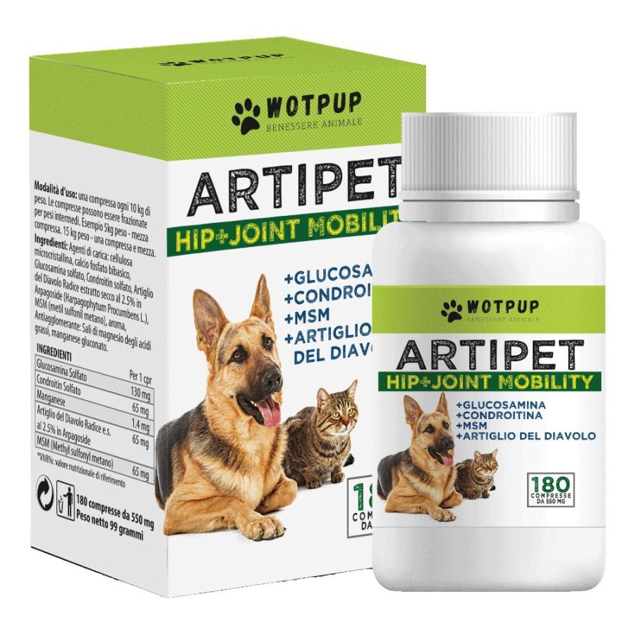 ARTIPET Hip+Joint Mobility, 180 Compresse ARTIPET Hip+Joint Mobility, 180 Compresse