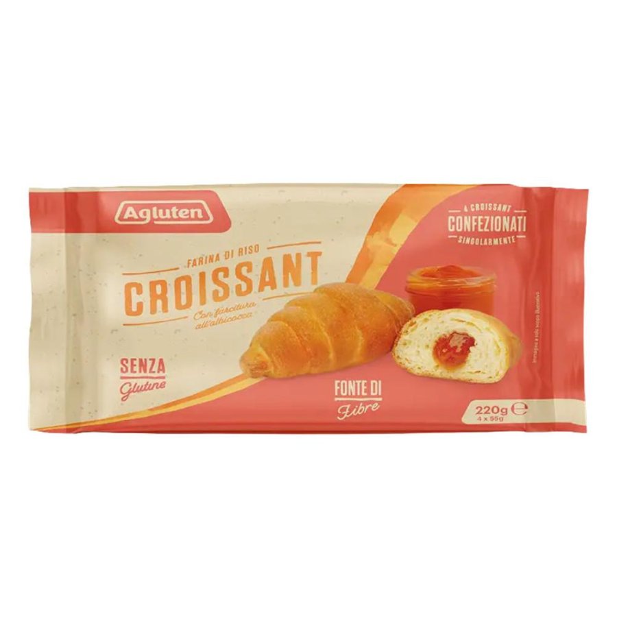 AGLUTEN Croissant Alb.4x55g AGLUTEN Croissant Alb.4x55g