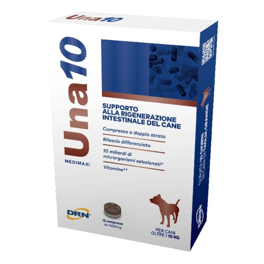 UNA10 MEDIMAXI CANE 10CPR 1400MG - DRN UNA10 MEDIMAXI CANE 10CPR 1400MG - DRN