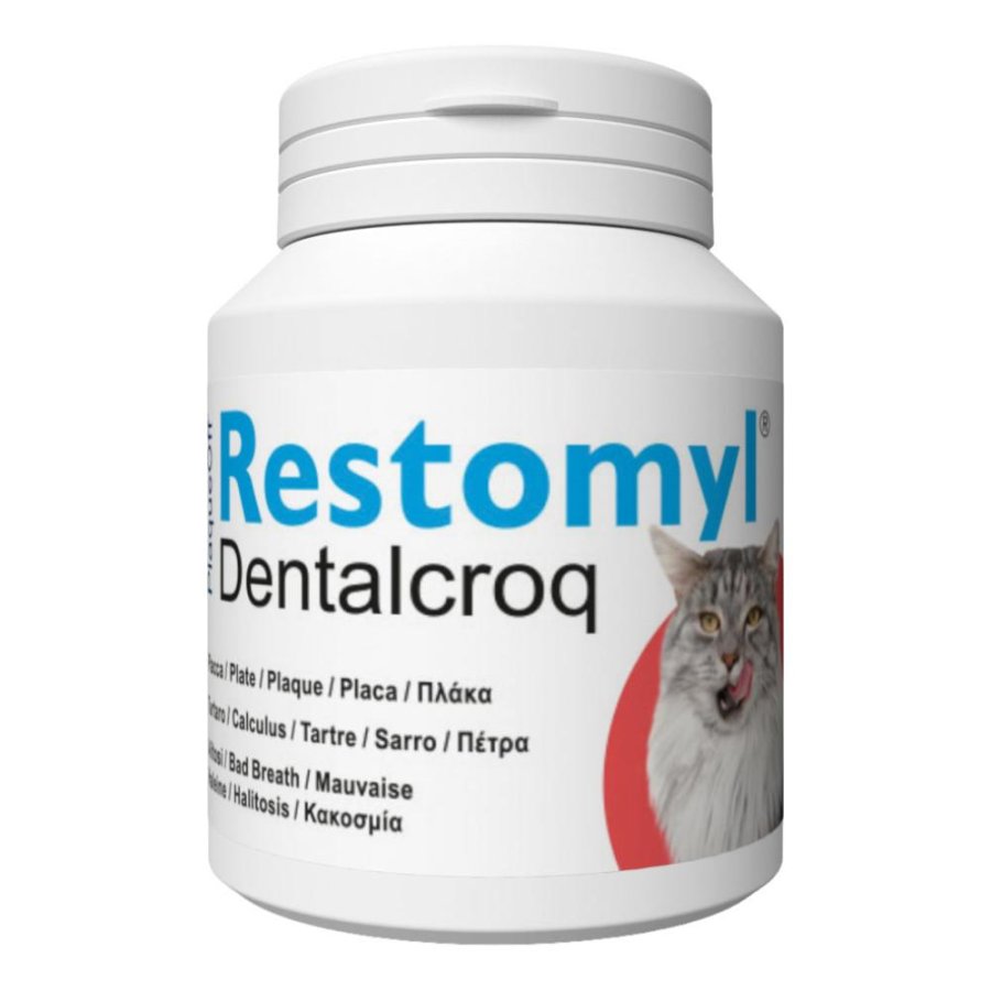RESTOMYL DENTALCROQ GATTO 60GR - INNOVET RESTOMYL DENTALCROQ GATTO 60GR - INNOVET