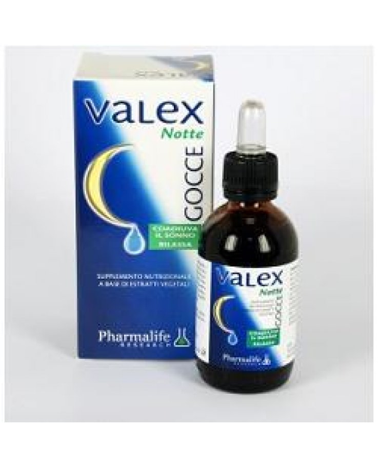 Valex Notte Gocce 50 ml - Integratore Alimentare per il Riposo Notturno
