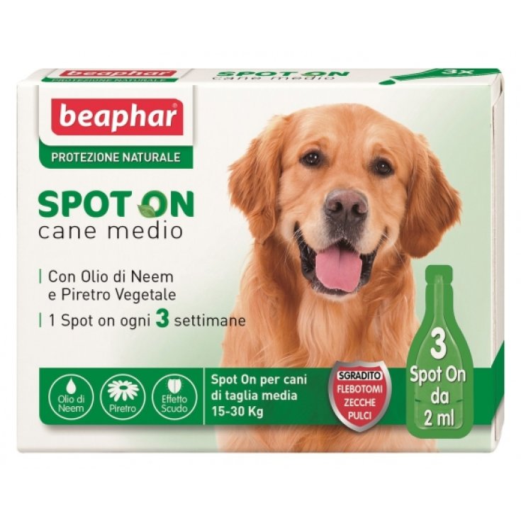 Protezione Naturale Spot On Scudo Cane 3 o 6 Pipette - 15 - 30 Kg - 3 Pipette-image