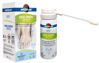 Master Aid Foot Care Crio-Spray Verruche, 50 ml