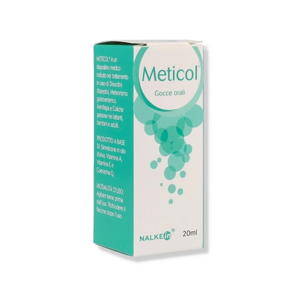 Nalkein Pharma Integratore Alimentare Meticol Gocce Orali, 20 Ml-image