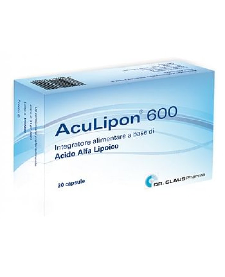 Aculipon 600 Integratore Alimentare 30 Capsule-image
