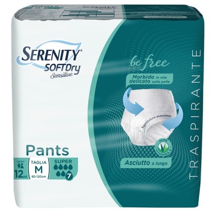 Soft-Dry Sensitive Pants M Super Serenity 12 Pezzi-image