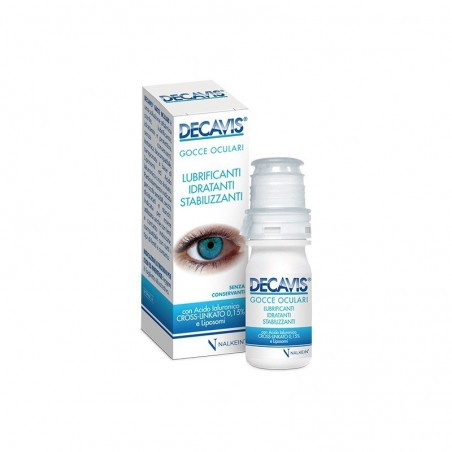 Nalkein Sa Decavis Gocce Oculari Lubrificanti Idratanti Stabilizzanti, 10Ml-image
