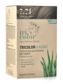 Specchiasol Tricolor - Classic Colorazione Permanente Capelli 7.71 Tabacco-image