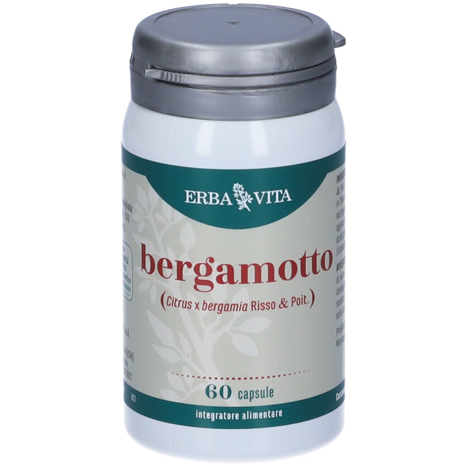 ERBA VITA Integratore Alimentare di Bergamotto - 60 Capsule - Alleato naturale dell'organismo-image