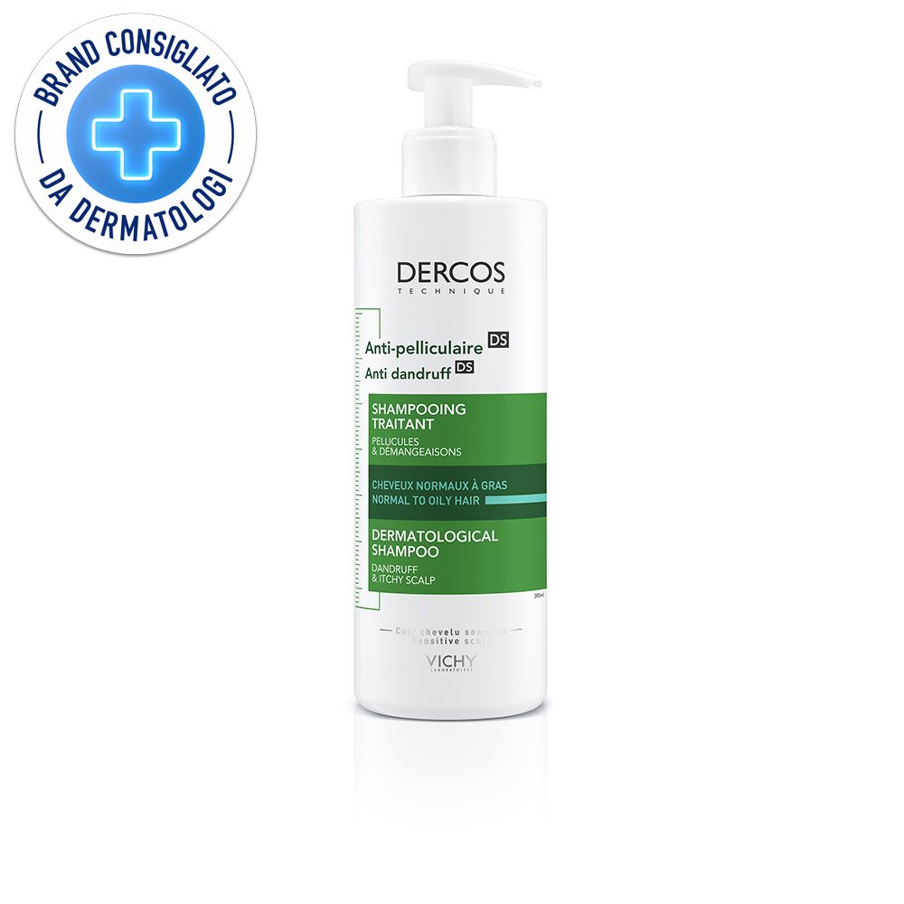 Dercos Shampoo Antiforfora Capelli Normali e Grassi 390 ml-image