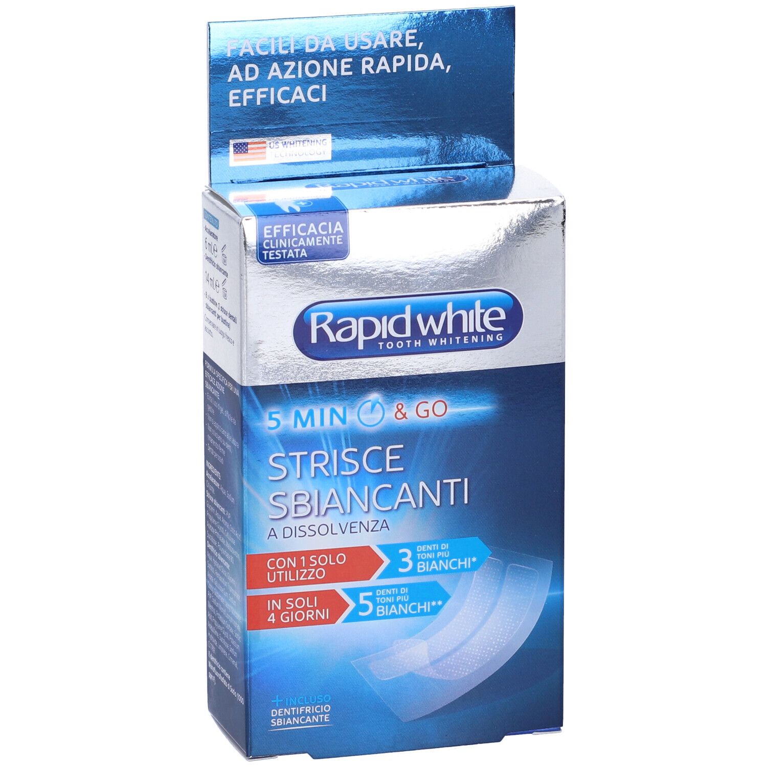 Rapid White Kit Strisce Sbiancanti