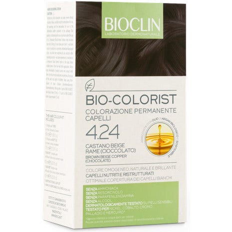 Bioclin Bio - Colorist Colorazione Permanente 4.24 Castano Beige Rame