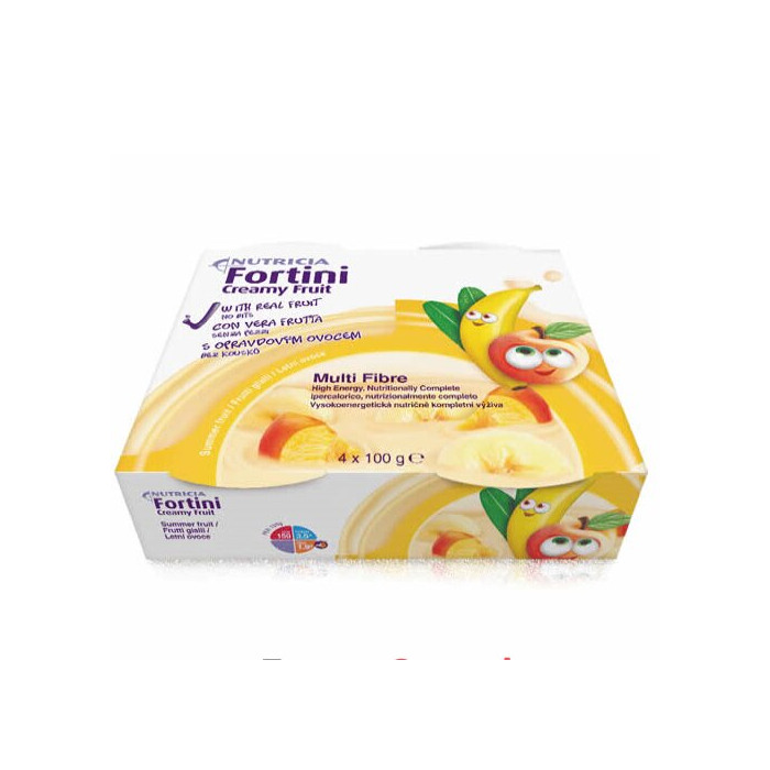 Fortini Creamy Fruit Multi Fibre Frutti Gialli 4x100 G