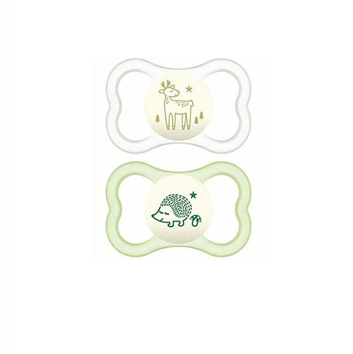 Mam Air Night Succhietto 16+ Mesi Silicone Doppio Neutro-image