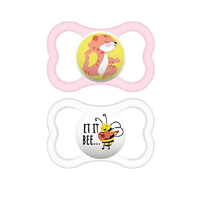 Bamed Baby Italia Mam Air Succhietto 16+ Mesi Silicone Doppio Femmina-image