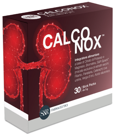 CALCONOX - Integratore alimentare per i disturbi dell’apparato urinario come la Calcolosi, 30 stick packs-image
