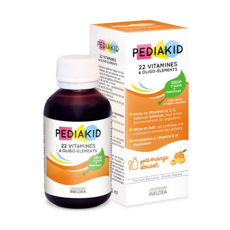 Pediakid 22 Vitamine E Oligoelementi INELDEA 125ml-image