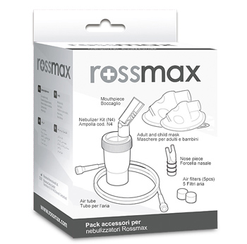Rossmax Kit Accessori Assortiti Per Nebulizzatori N 4-image